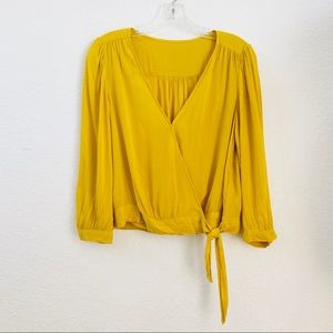 Velvet by Graham & Spencer Wrap Blouse Side Tie